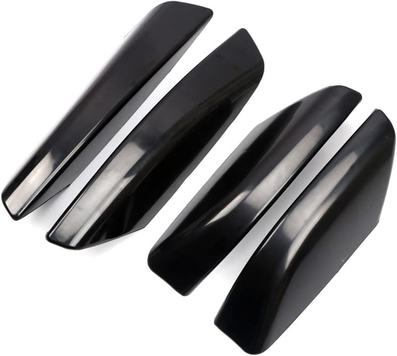 Tocatus Roof Cargo Rack Rail End Cover Shell Cap Trim for 2003-2009 Toyota 4Runner 4WD N210, Black, 4pcs - Image 5